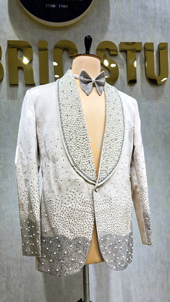 Ivory Pearl Shawl Tuxedo