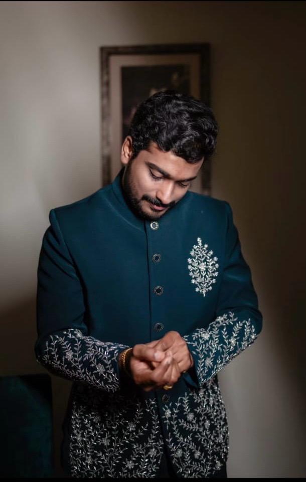 Emerald Silver Vine Jodhpuri