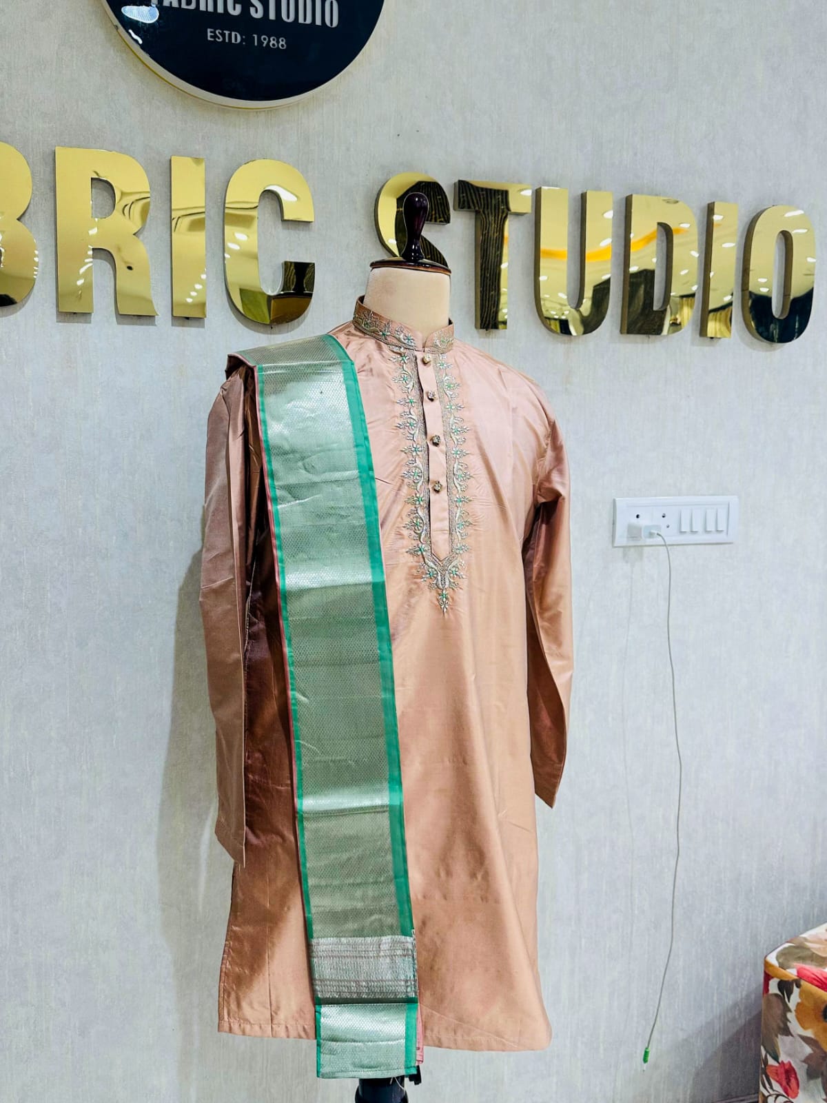 Rose Copper Pancha Kurta