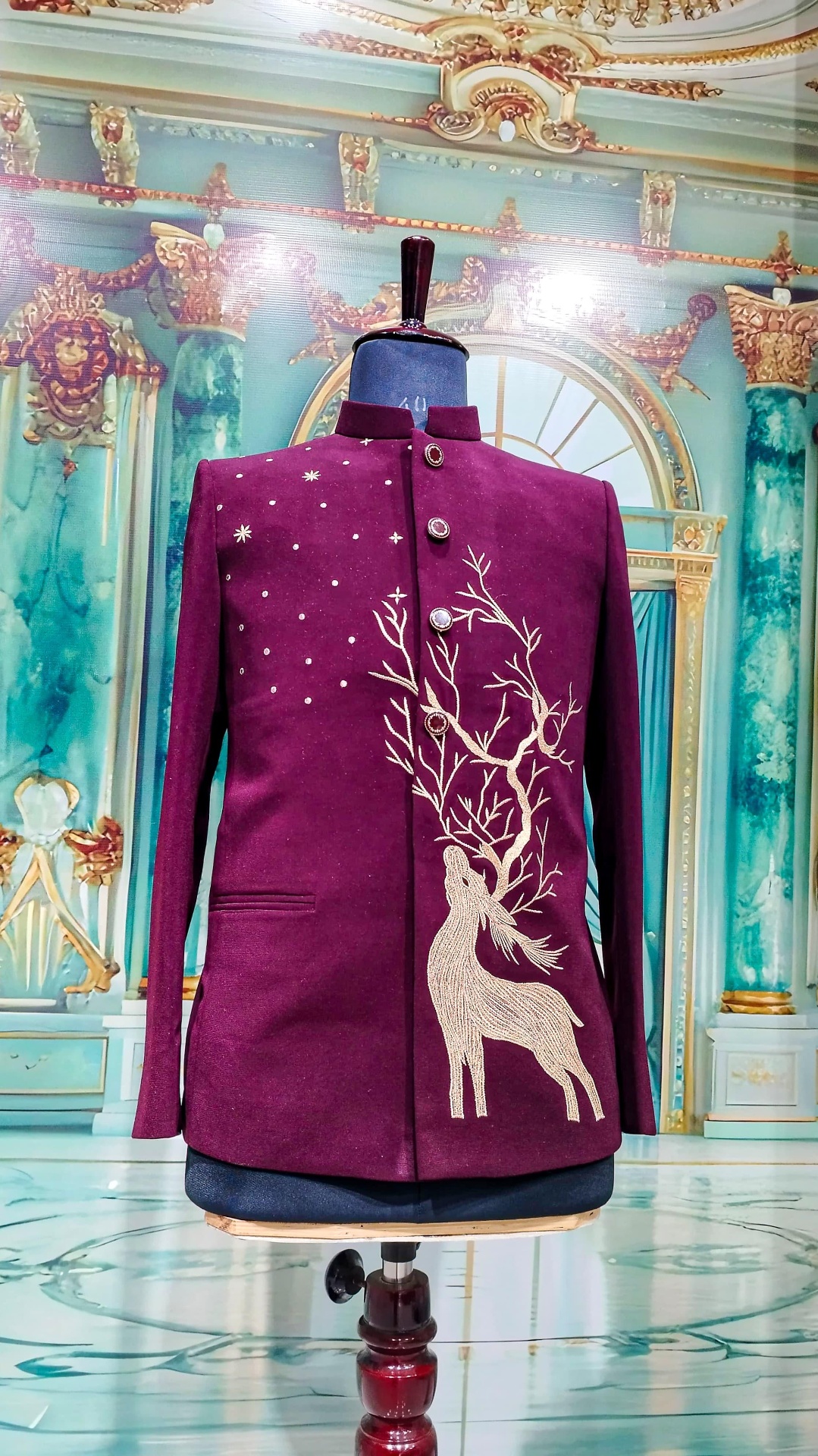 Wine Stag Thread Jodhpuri