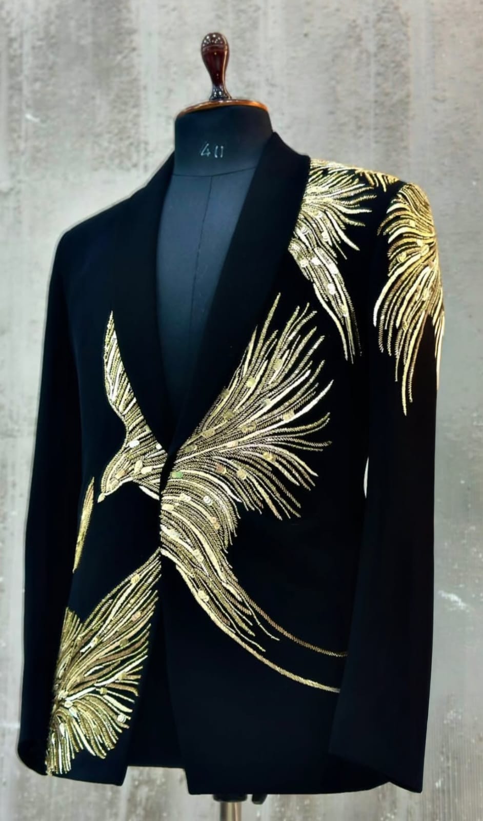 Phoenix Gold Zardozi Blazer