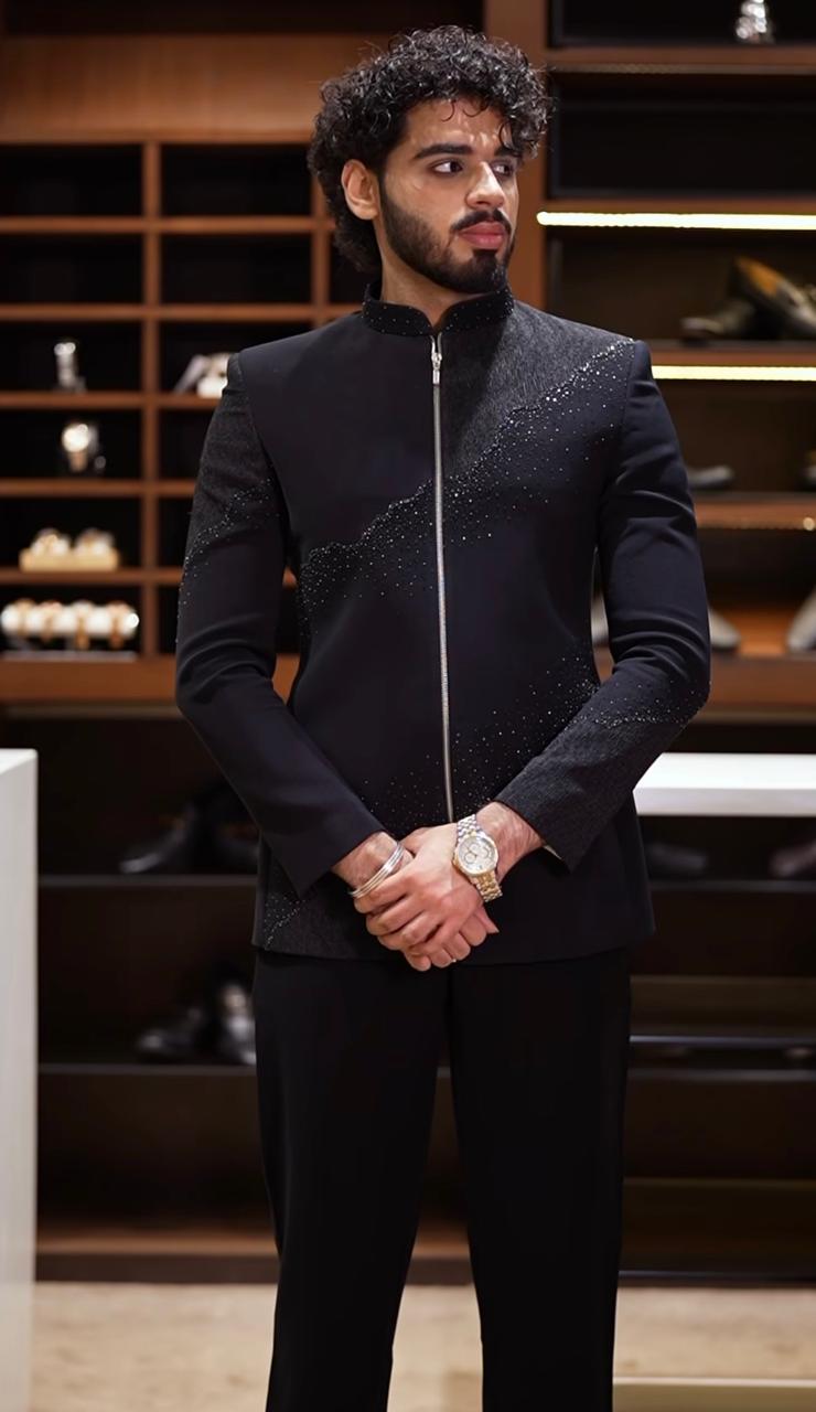 Onyx Stardust Zip Jodhpuri